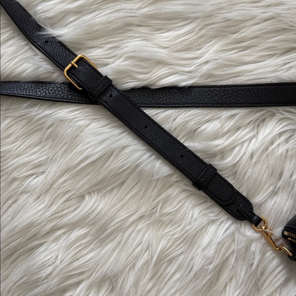 Marc by Marc Jacobs Natasha Black Leather Crossbody Bag - Picture 13 of 16